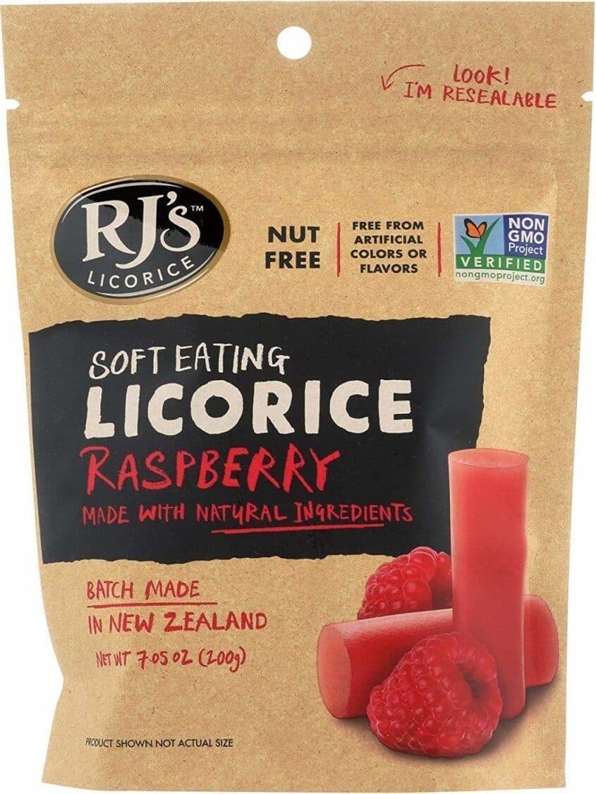RJ's Soft Eating Licorice Raspberry Flavored packshot