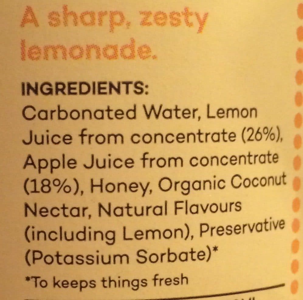 Open Food Facts Cloudy lemonade packshot