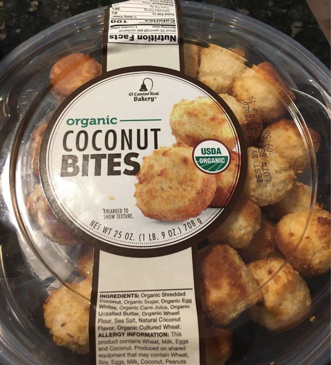 Best Express Foods Inc. Organic coconut bites packshot