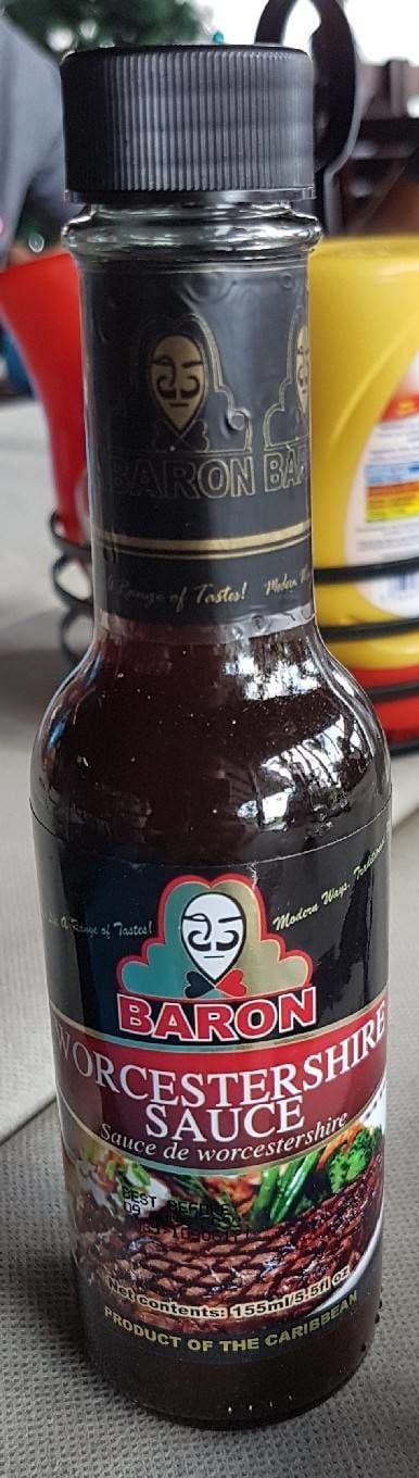 Baron Worcestershire sauce packshot