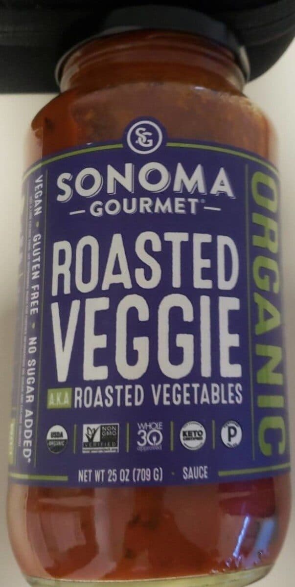 Sonoma Gourmet Organic Pasta Sauce Roasted Vegetables packshot