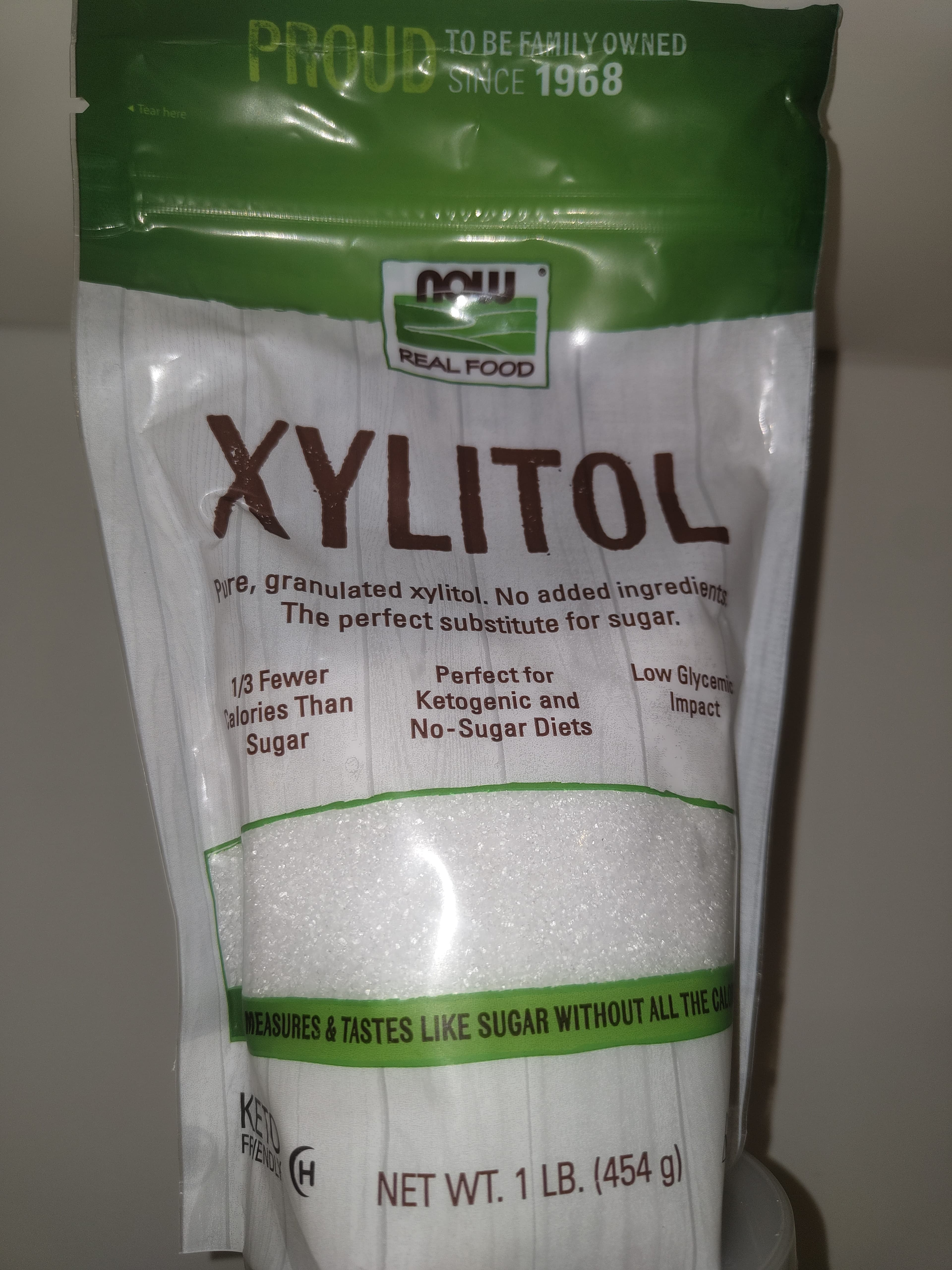 Now Real Food Xylitol packshot