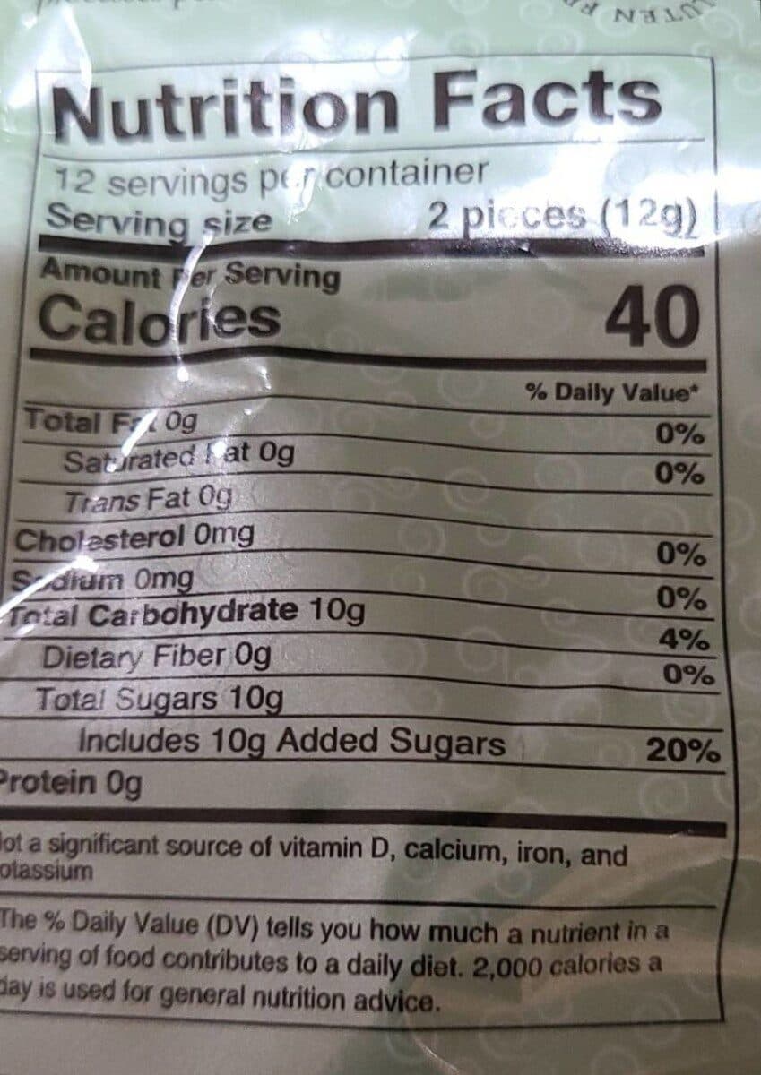 the ginger people Ginger Chews Original packshot