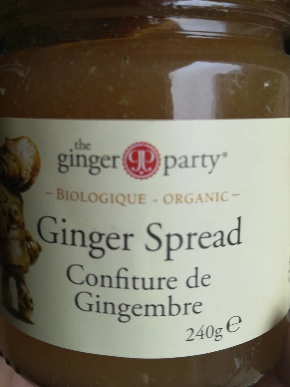 The Ginger Party Confiture De Gingembre packshot