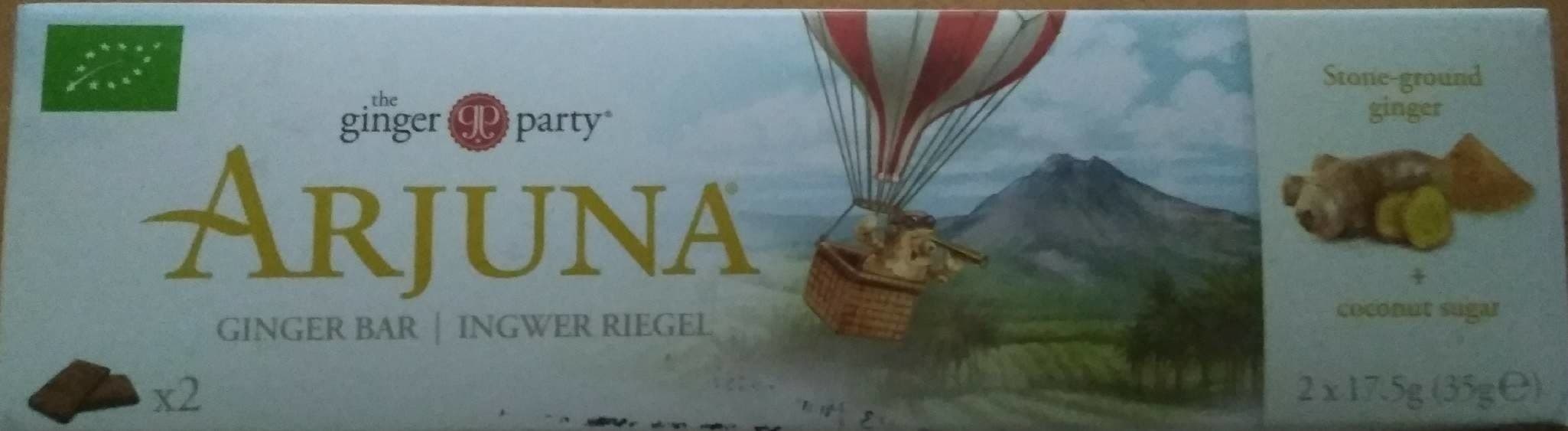 Open Food Facts Theginger People Organic Arjuna Ginger Bars 16X35G packshot