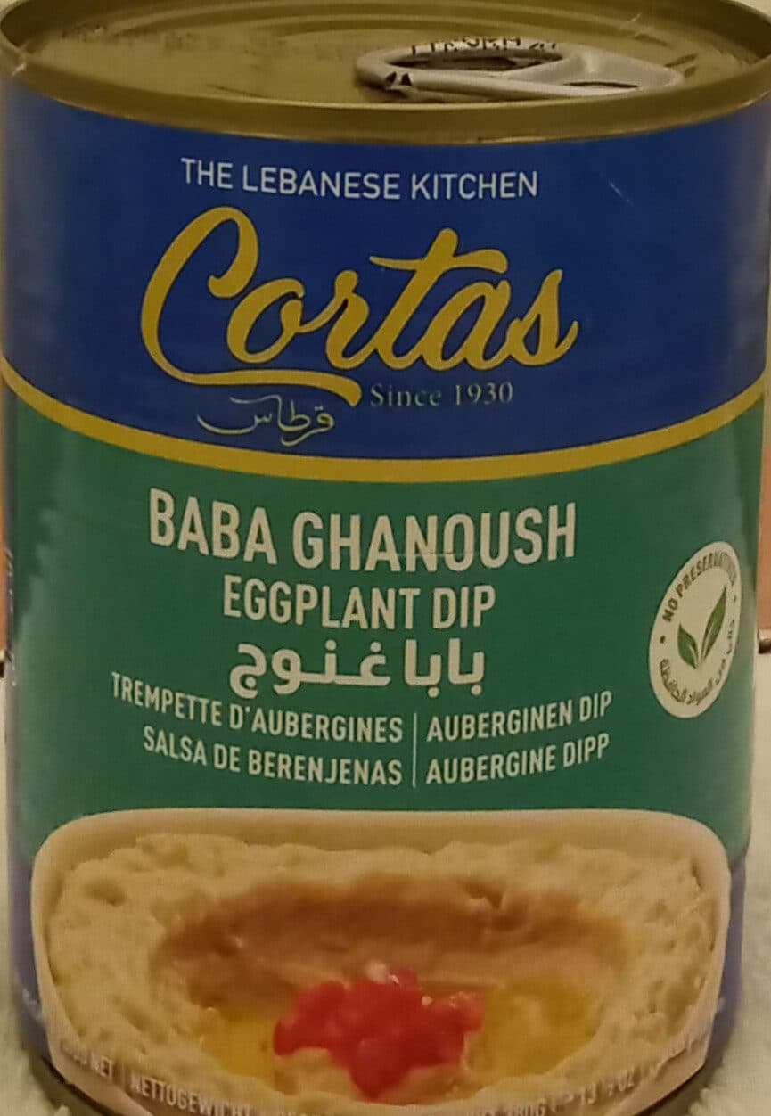 Cortas Baba Ganoush Eggplant Dip packshot
