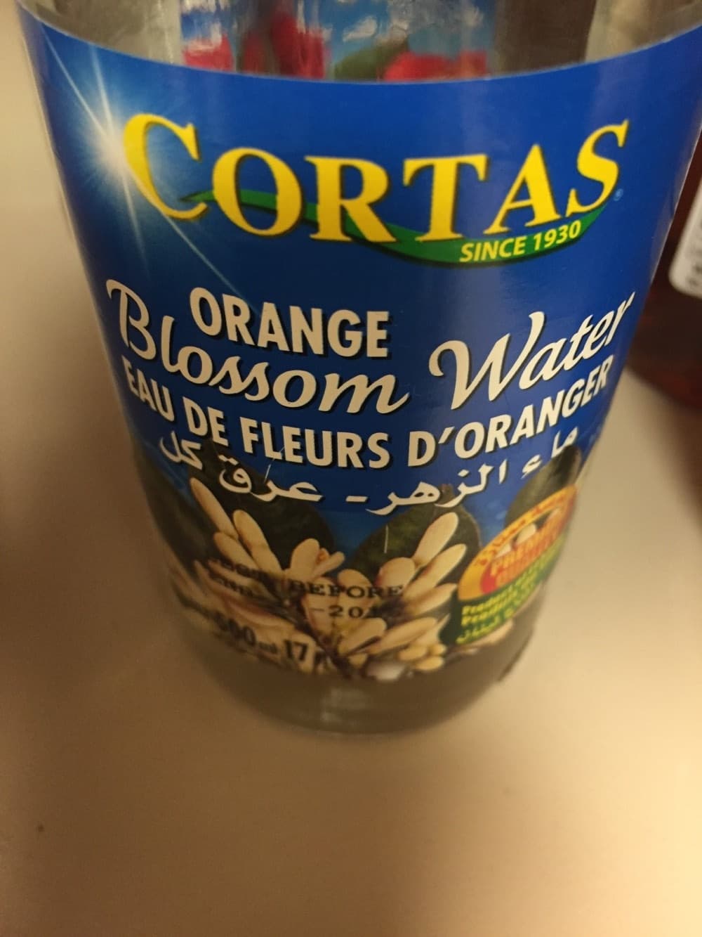 Cortas Préparation aromatisante à la fleur d'oranger packshot