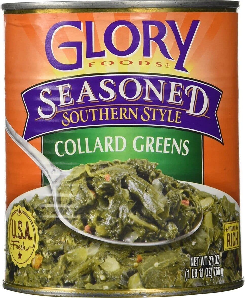 Glory foods Collard greens packshot
