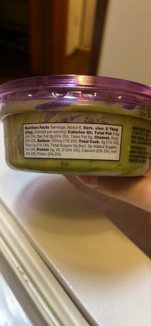 Good Foods Traditional Guacamole packshot
