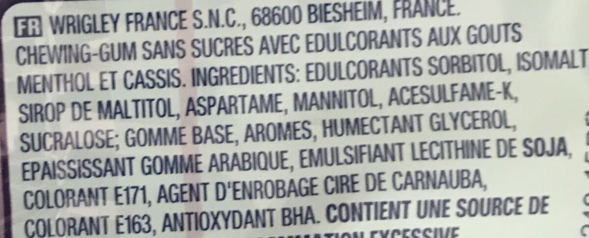 Open Food Facts Gomme a macher a l'orange packshot