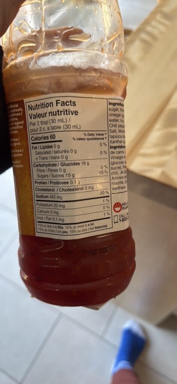 THAI KITCHEN sweet red chili sauce packshot