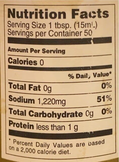 Enriton Natural Foods Inc. Regular Fish Sauce packshot