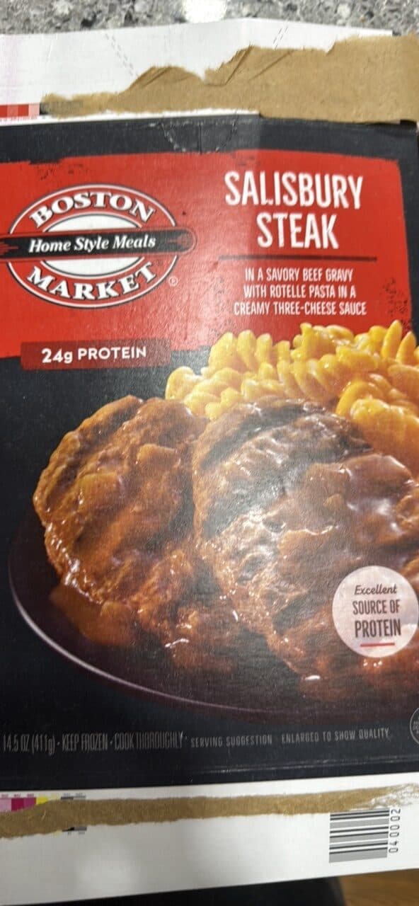 Boston Market Salisbury Steak packshot
