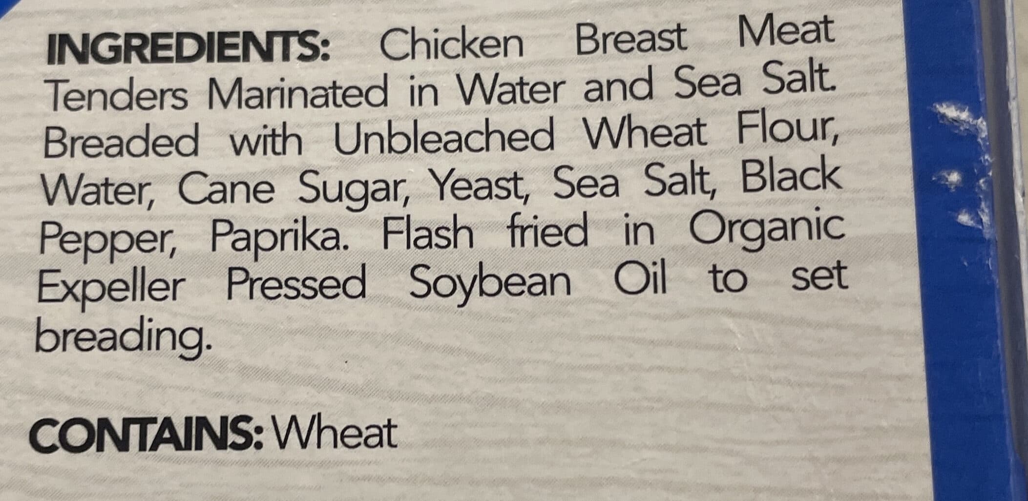 Bell & Evans Bell & evans, breaded chicken breast tenders packshot