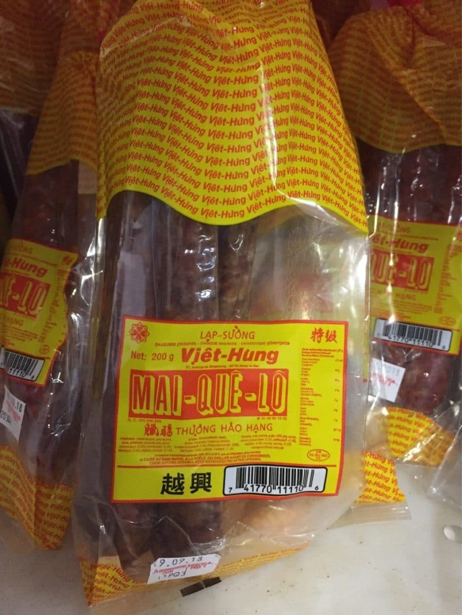 Open Food Facts Saucisse Mai Que Lo Viet Hung 200G packshot