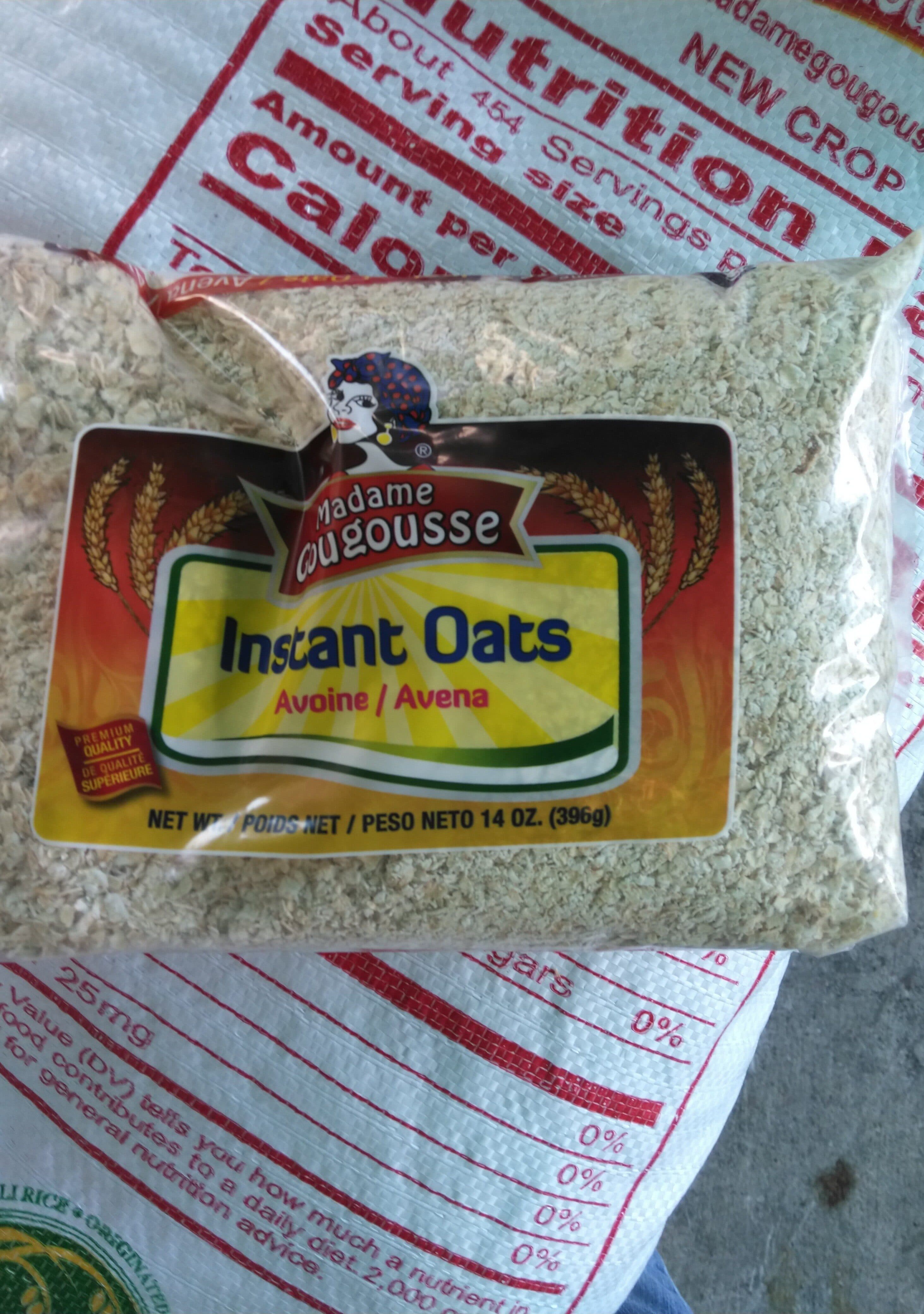 Madame Gougousse Madame gougousse, instant oats packshot