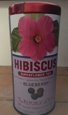 The Republic Of Tea Hibiscus, Blueberry packshot