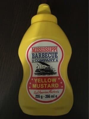 The fremont company Mississippi Barbecue Company , Yellow Mustard packshot