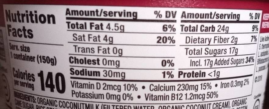 So Delicious Dairy Free Coconutmilk Yogurt Alternative, Raspberry packshot