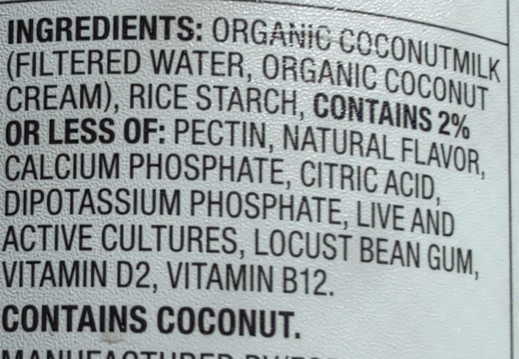 So Delicious coconut yogurt alternative packshot