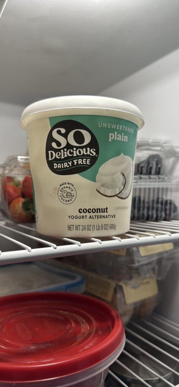 SO Delicious coconut yogurt alternative packshot