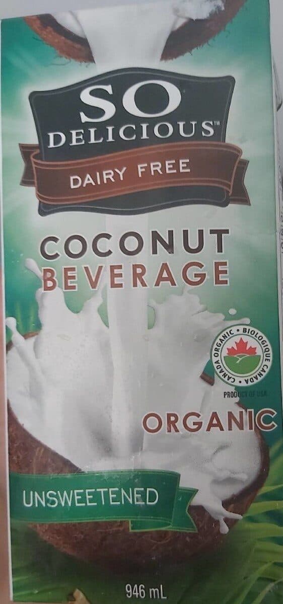 So Delicious Coconut beverage packshot