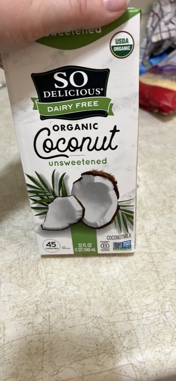 SO Delicious Organic Coconut Unsweetened Coconutmilk packshot