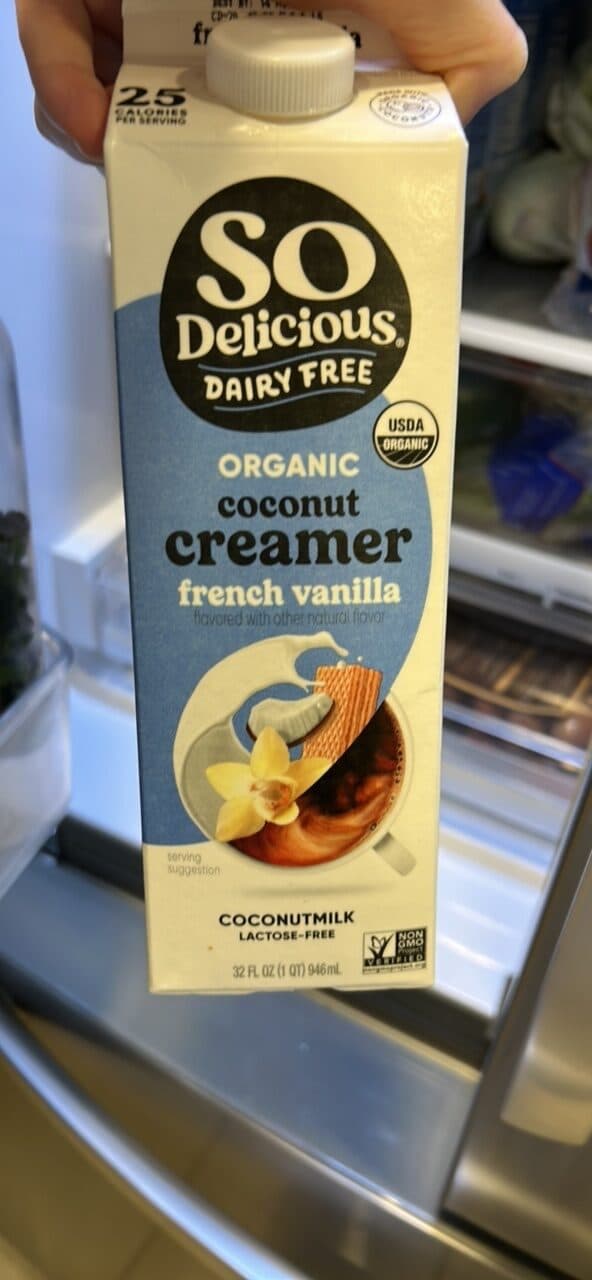 so delicious Organic creamer coconutmilk packshot