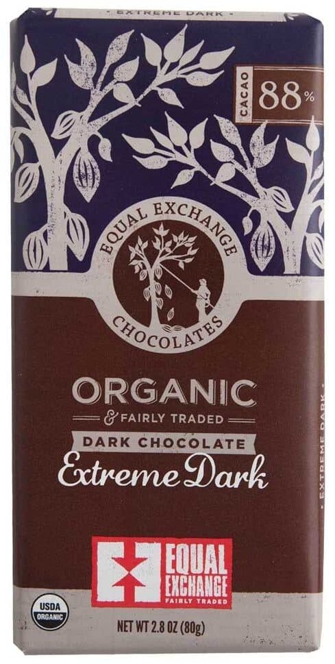 Equal Exchange Organic Dark Chocolate packshot
