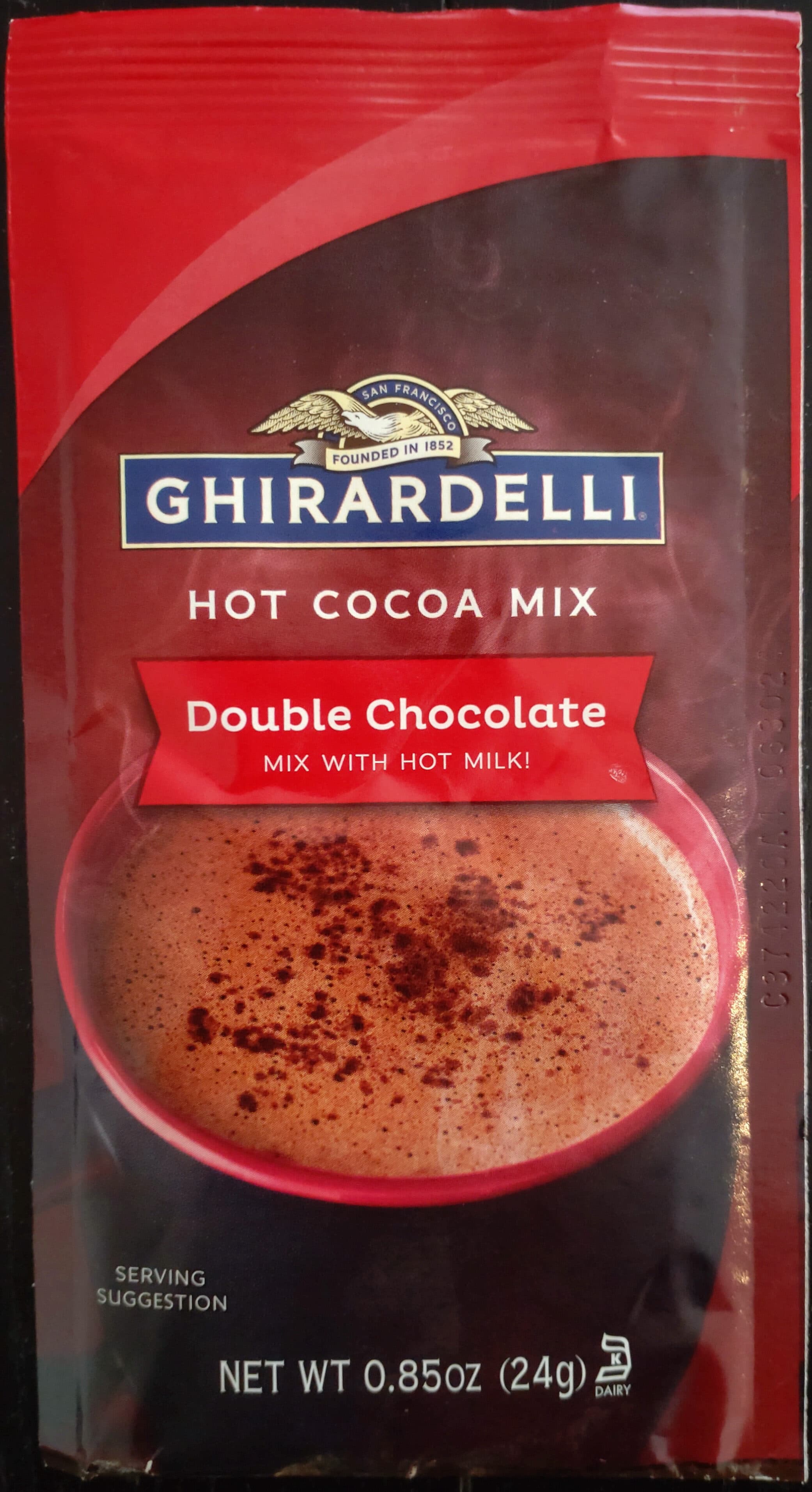 Ghirardelli Double Chocolate packshot