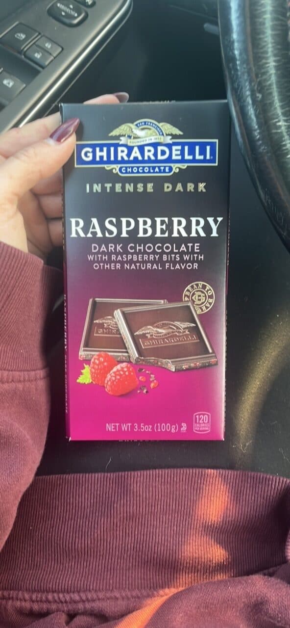 Ghirardelli Intense Dark Raspberry Dark Chocolate packshot