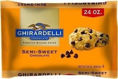 Ghirardelli Semi-Sweet Chocolate Chips packshot