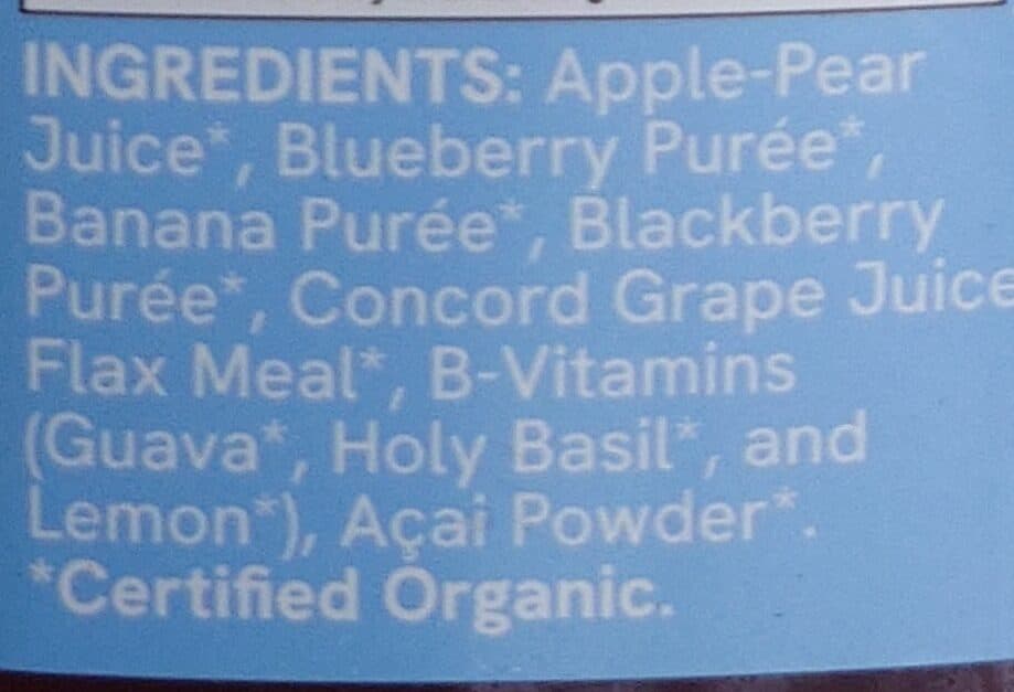 Columbia Gorge Organic Organic Juice - Blueberry B'Mega packshot