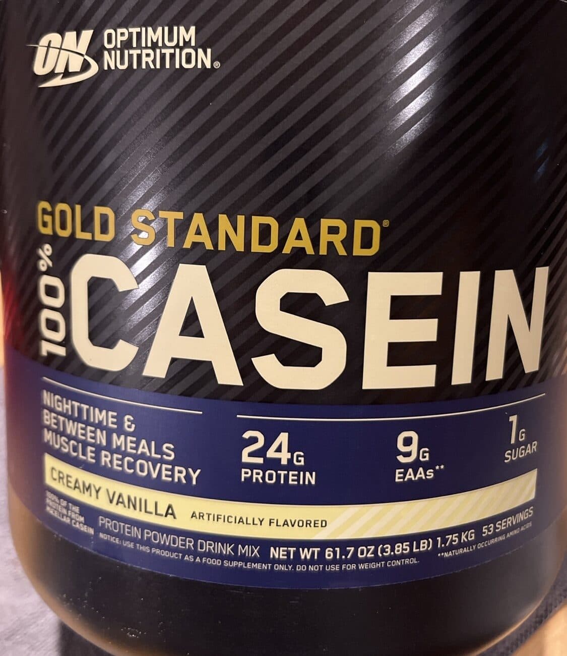 Optimum Nutrition Gold Standard 100% Casein Protein packshot