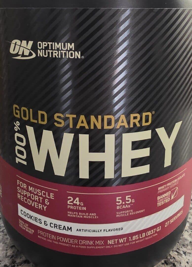 Optimum Nutrition 100% Whey Gold Standard packshot
