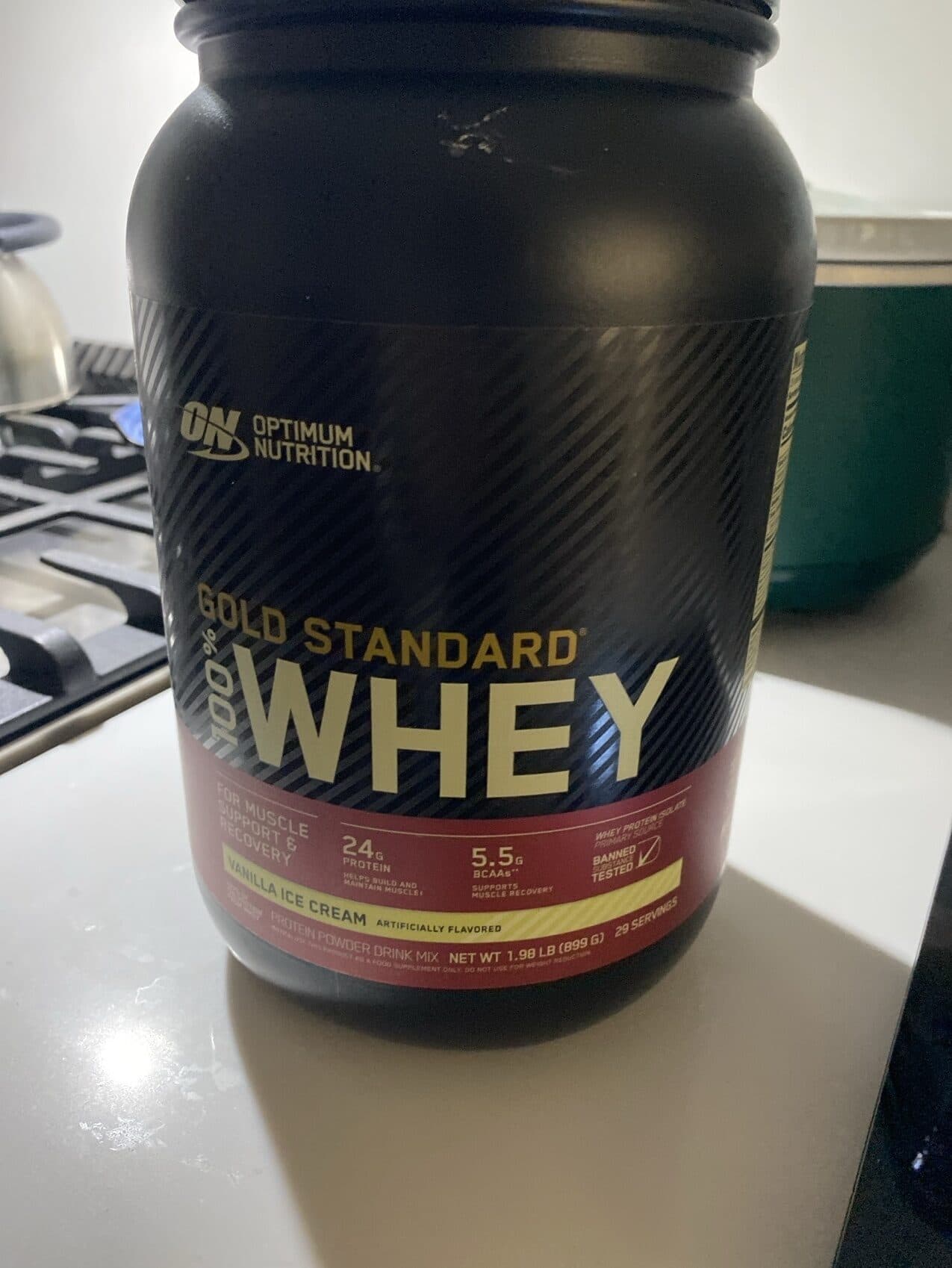 Optimum Nutrition 100% Whey Gold Standard packshot