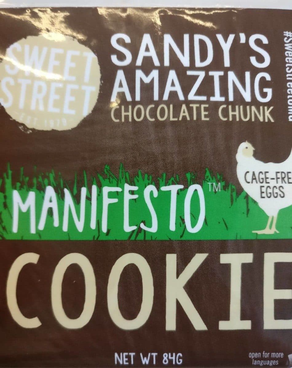 Open Food Facts Manifesto cookie packshot