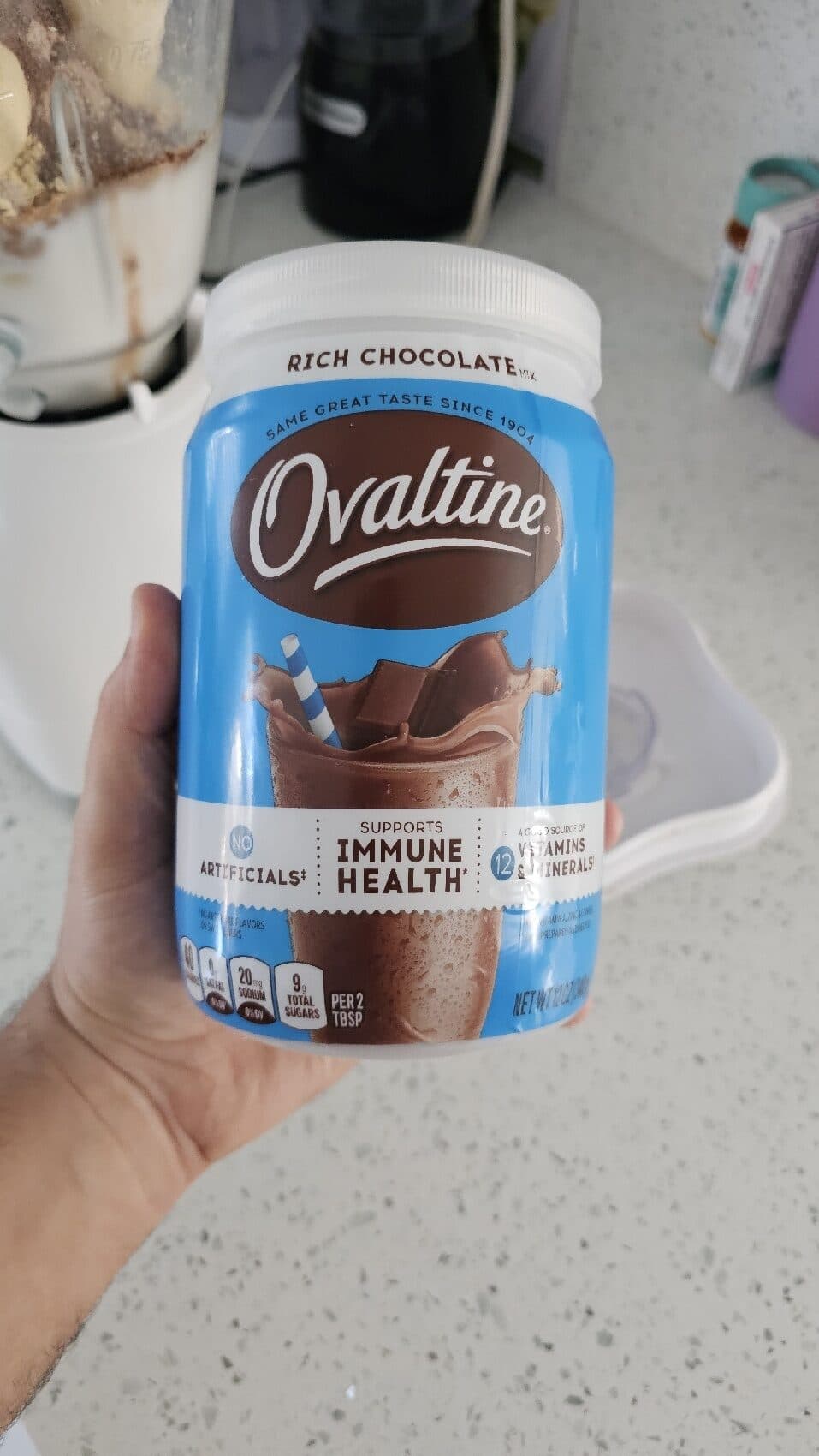 Ovaltine Rich Chocolate packshot