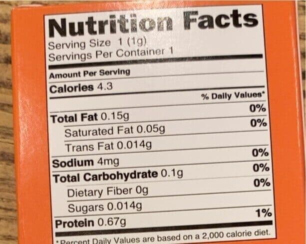 Open Food Facts Crickettes Bacon & Cheese packshot