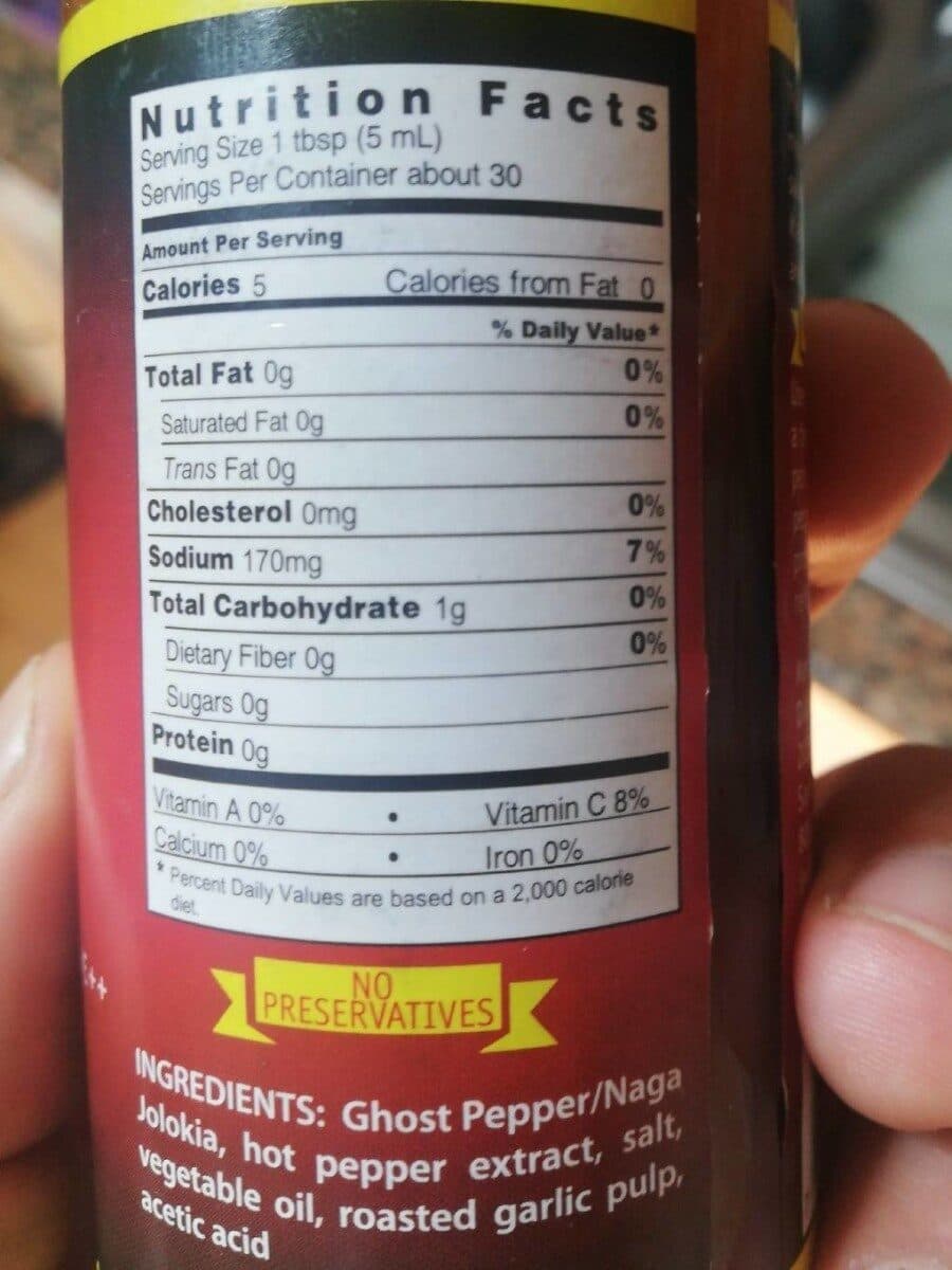 Dave's Gourmet Ghost pepper hot sauce packshot