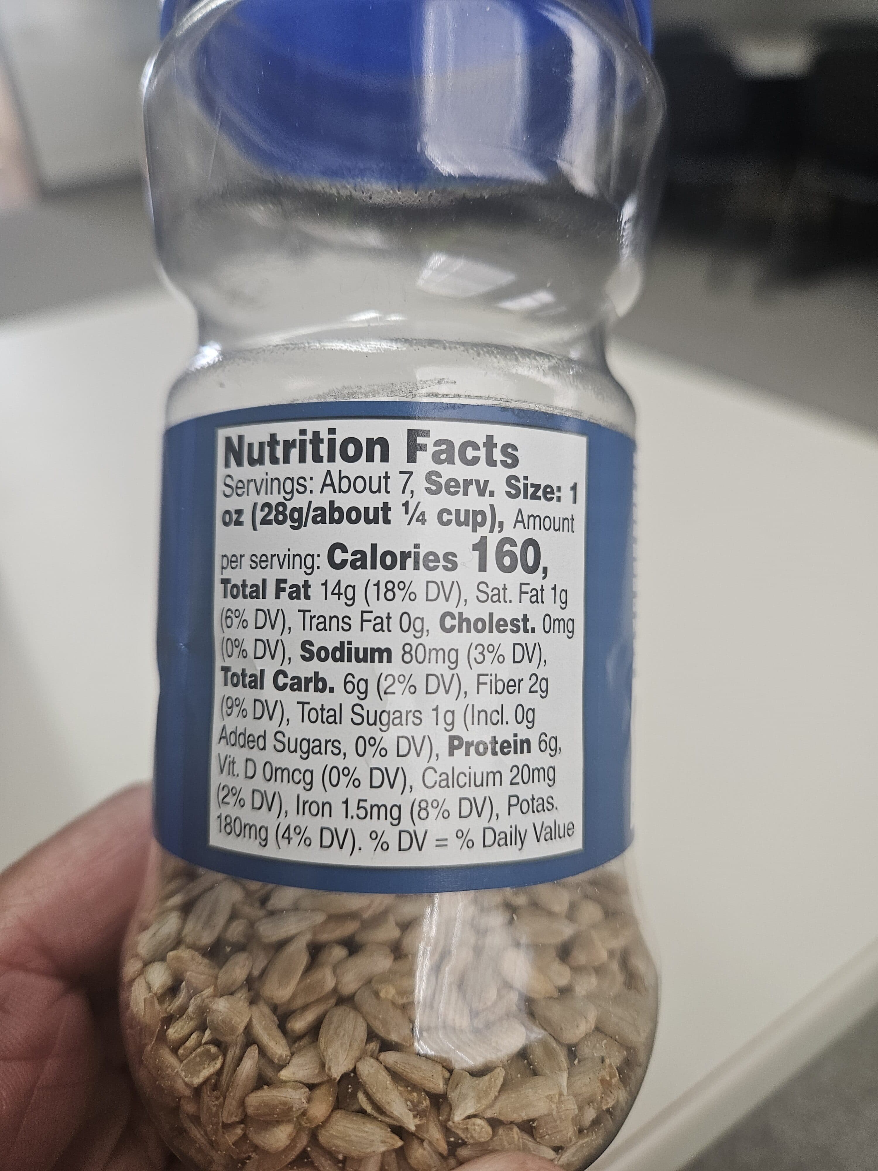 Clover Valley Roasted & salted sunflower kernels, roasted & salted packshot