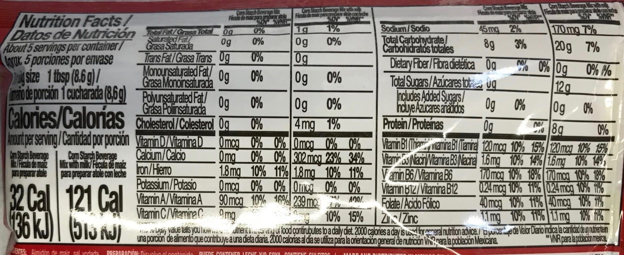 KLASS Fécula de maíz para preparar atole packshot