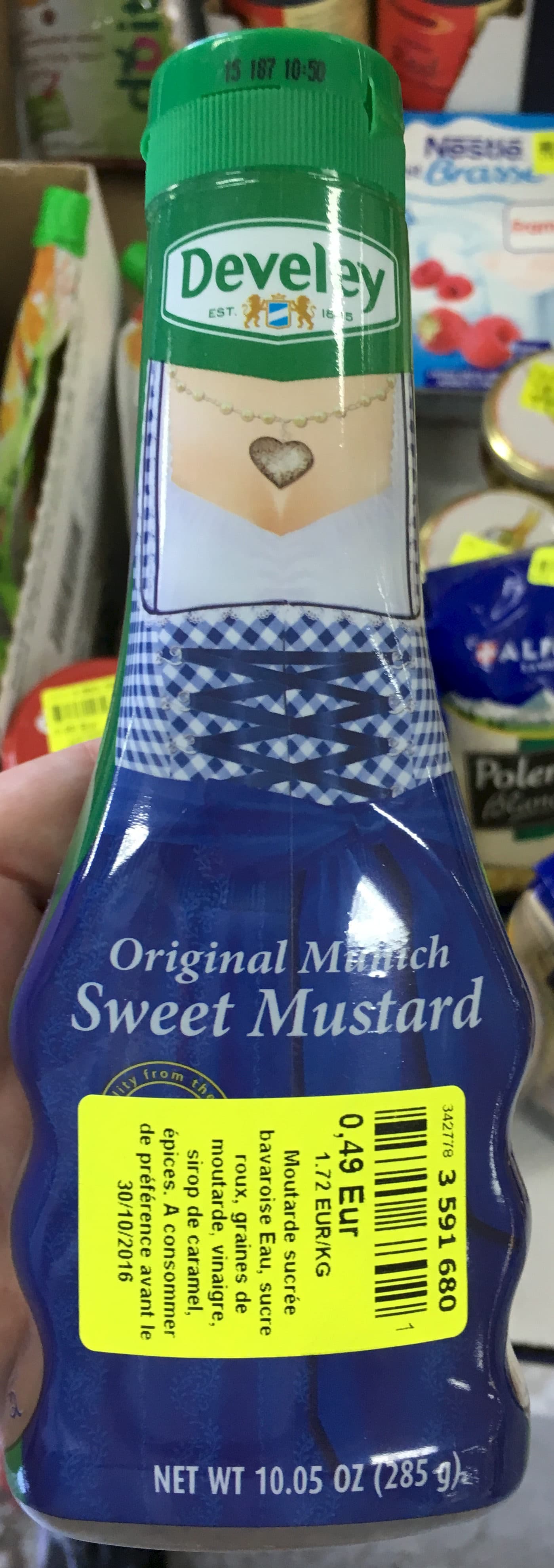 Develay Original Munich Sweet Mustard packshot