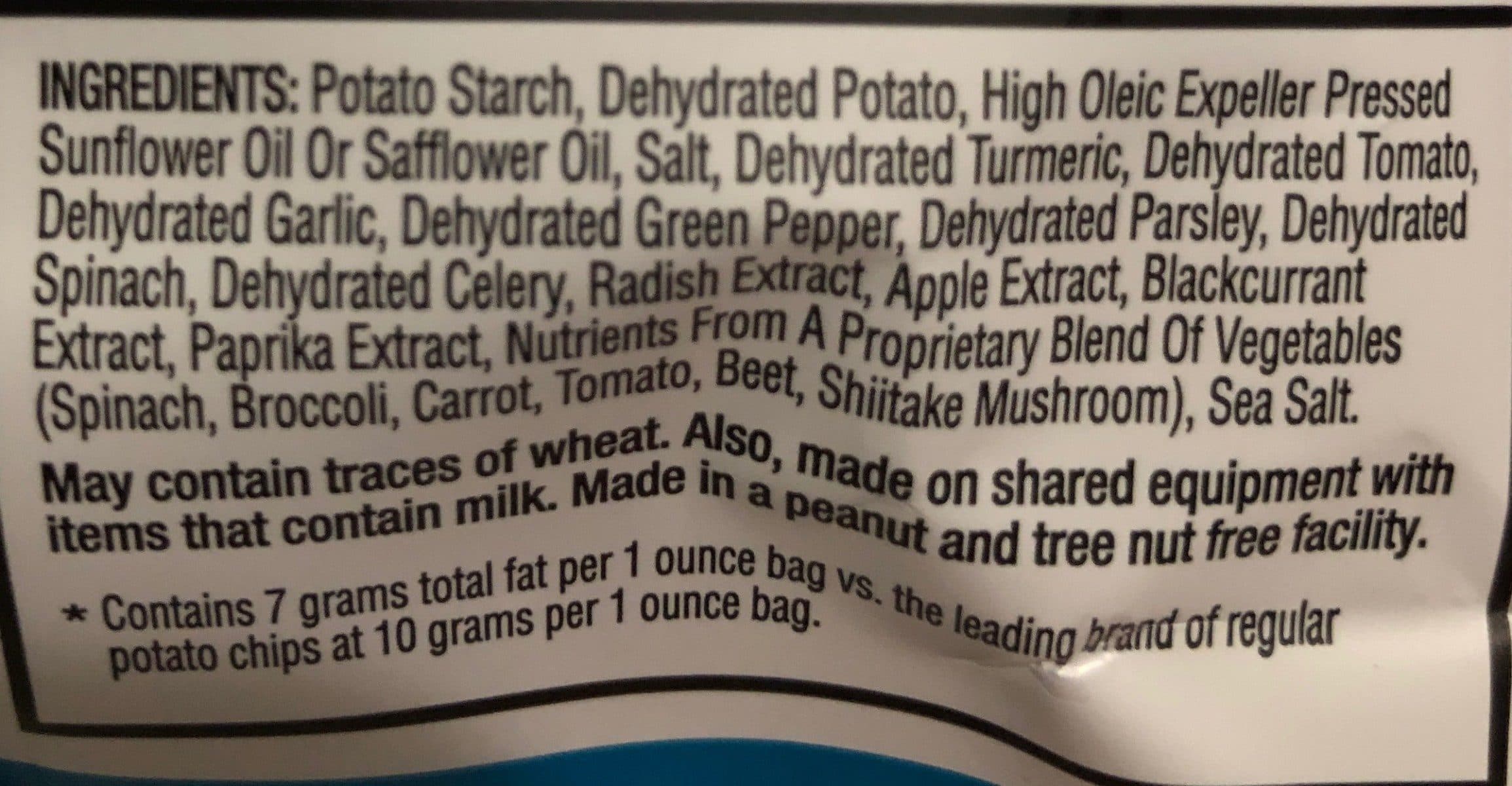 Good Health Veggie Chips - Sea Salted packshot