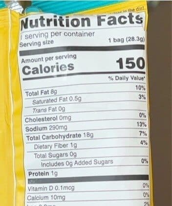 Good Health Veggie Chips - Sea Salted packshot