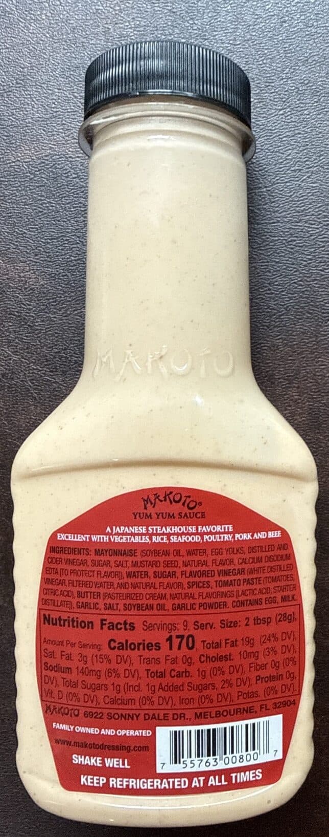 Makoto Yum Yum Sauce packshot