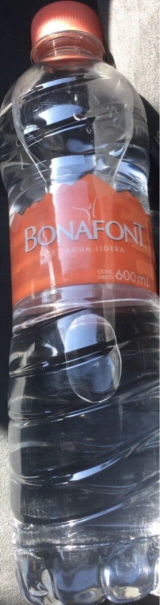 Bonafont Bonafont el agua ligera packshot