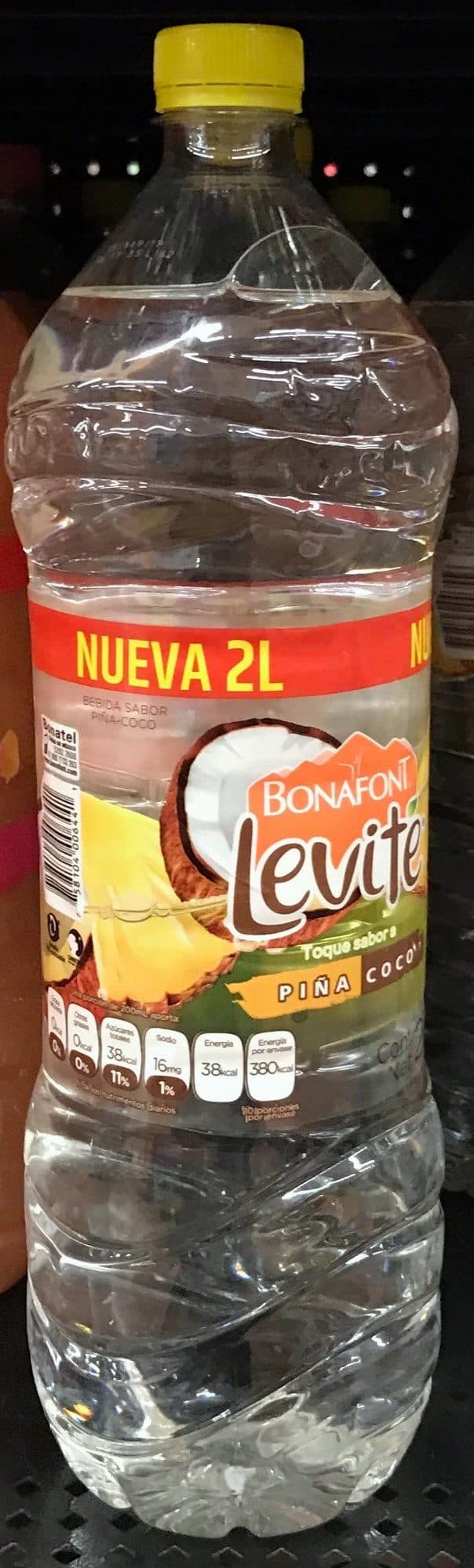 Bonafont Levite (piña y coco) packshot