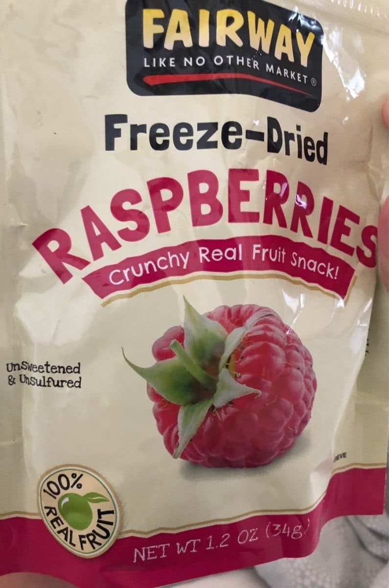 Fairway Freeze-Dried Raspberries packshot