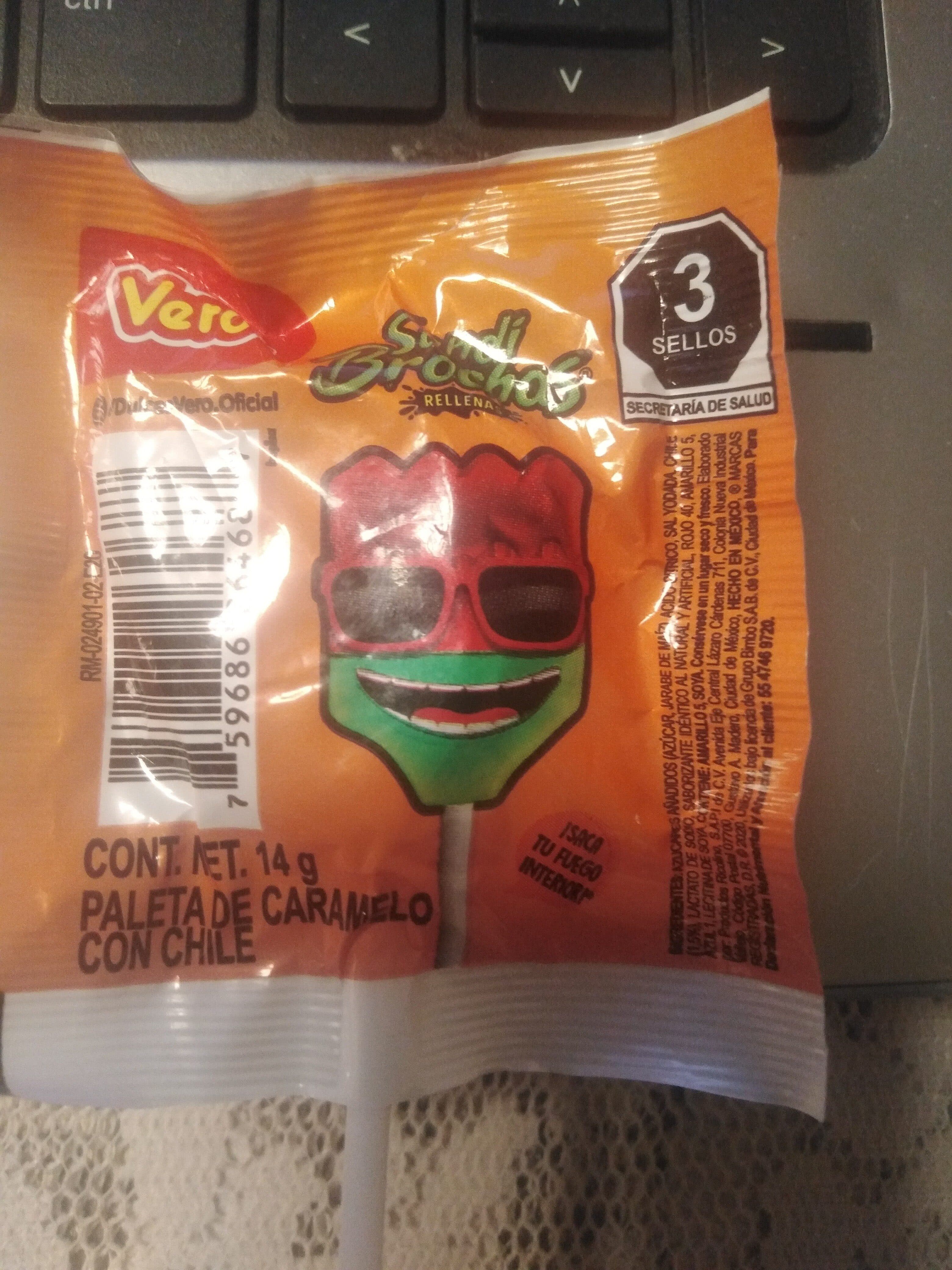 vero Paleta Sandibrochas Rellenas Vero Pza packshot